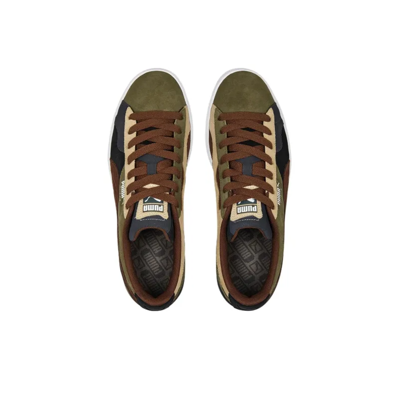 PUMA Suede 'Camowave Olive Chestnut Brown'-2