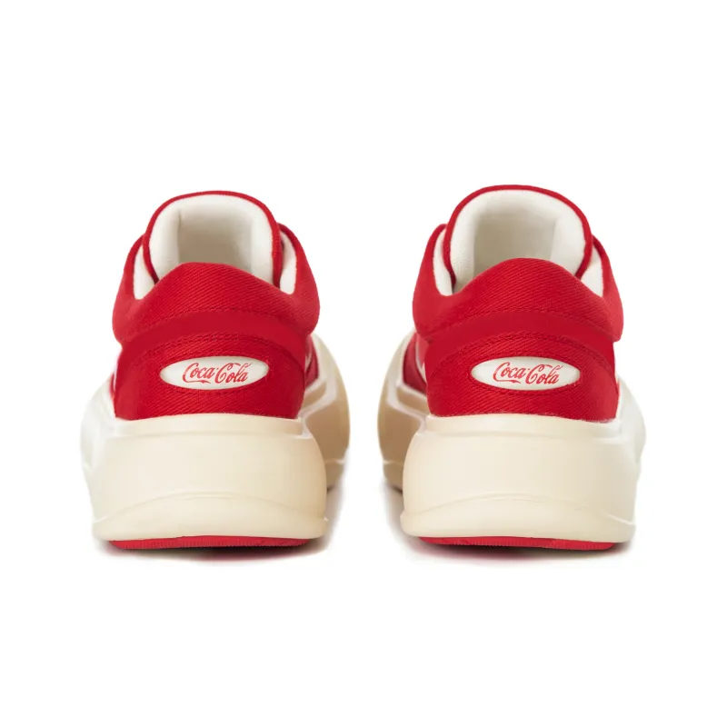 Coca-Cola Anti-Slip Wear-Resistant Breathable Height Increasing Canvas Shoes Unisex-3