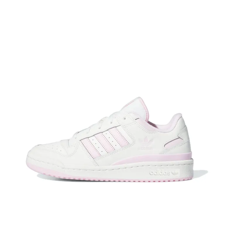Adidas Forum Low Cl Cloud White Clear Pink Women's-0