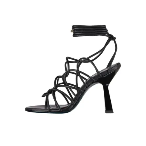 Patrizia Pepe 100mm Lace-up Sandals