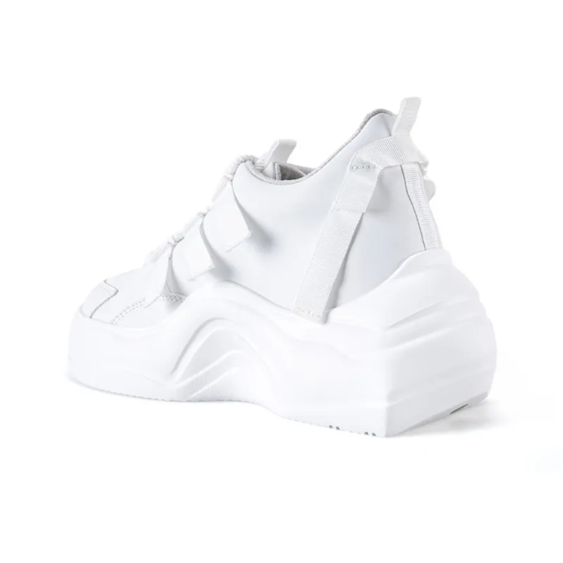 IiJin Cushioning Lightweight Height Increasing Low-Top Chunky Sneakers Women's-2