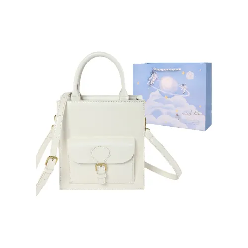 Duoluplo Doron Paul PU Shoulder Bag, Small Square Bag Regular Women's White/Black/Pink/Khaki/Red/Brown