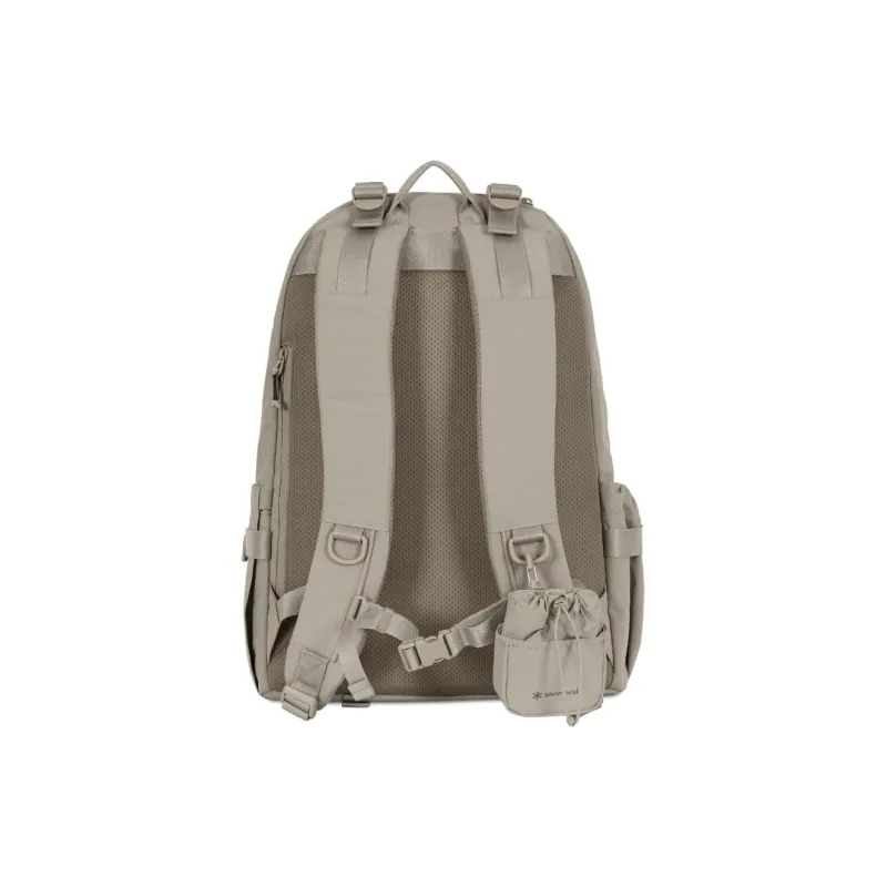 Snow Peak Nylon Hiking Bag Backpacks Unisex Yellow Gray-2