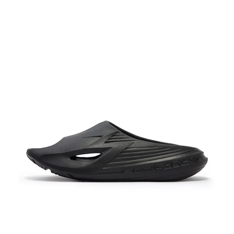 361° Slip Resistant Slide Slippers Unisex Black Gray-0