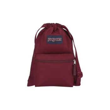 JanSport Recycled Polyester Backpack Unisex Reddish Brown