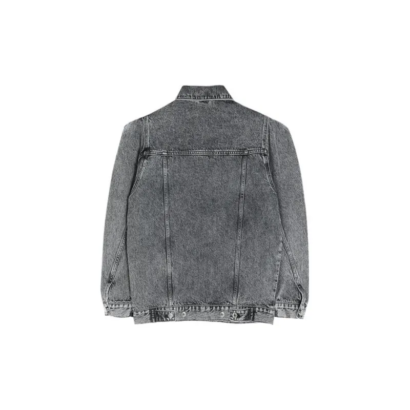 IRO NIGHT Denim Jacket Women's Dark Gray-1