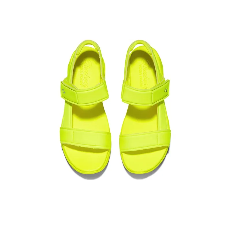 Skechers Beach Sandals Women's Fluorescent Yellow-3