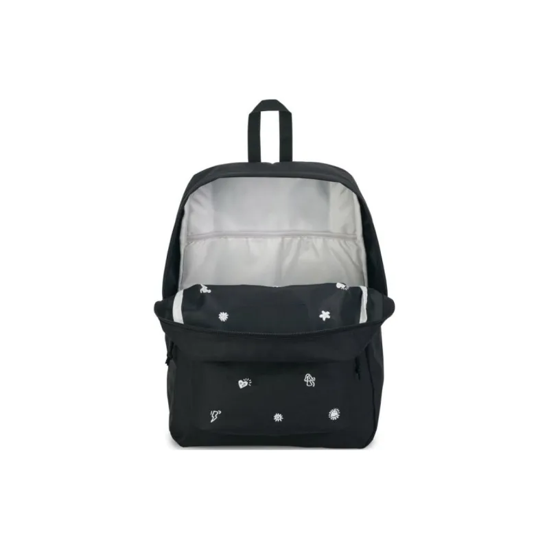 JanSport Recycled Material Backpack Men's Black-6