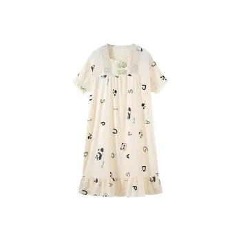 Ta Yan Nightgown Women's Apricot