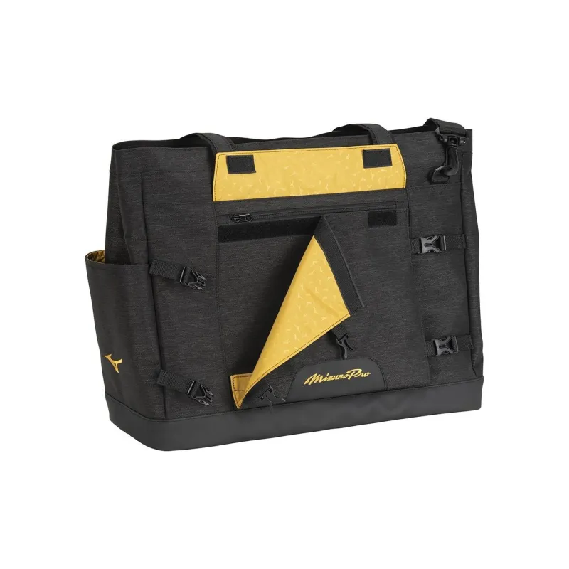Mizuno Polyester Shoulder Bag Crossbody Bag Handbag Unisex Black-3
