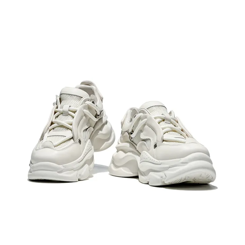 MOERBAI Cushioning Breathable Height Increasing Rebound Low-Top Casual Shoes Men's-3
