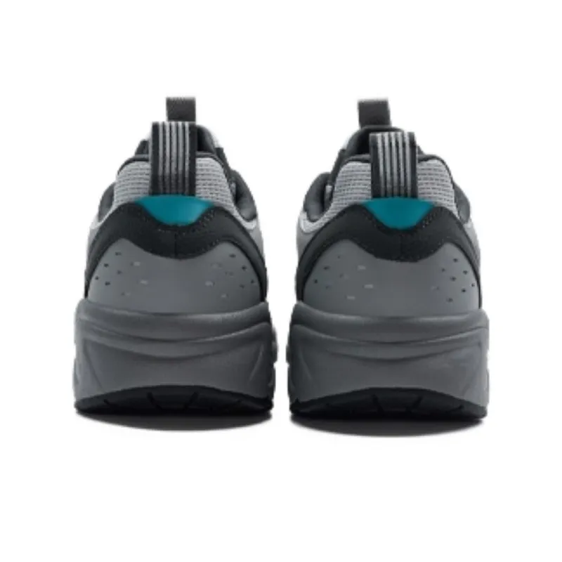 XTEP Newborn Collection Anti-Slip Wear-Resistant Lightweight Coverage Low-Top Casual Shoes Men's Dark Gray-3