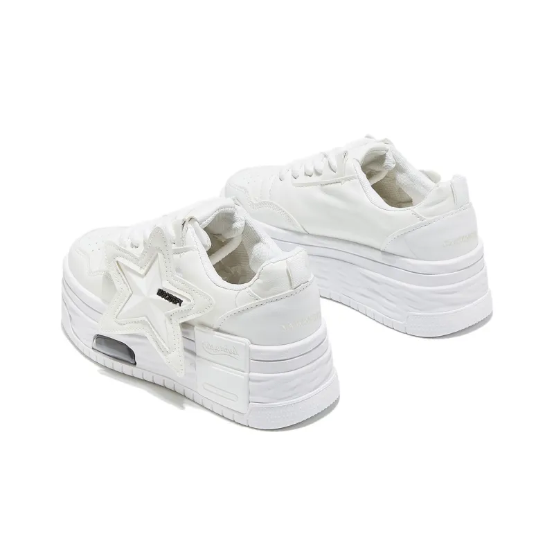 Little Red Man Lightweight Low-Top Skateboard Shoes Women's-3