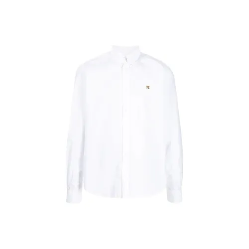 Maison Kitsune Shirts Men White