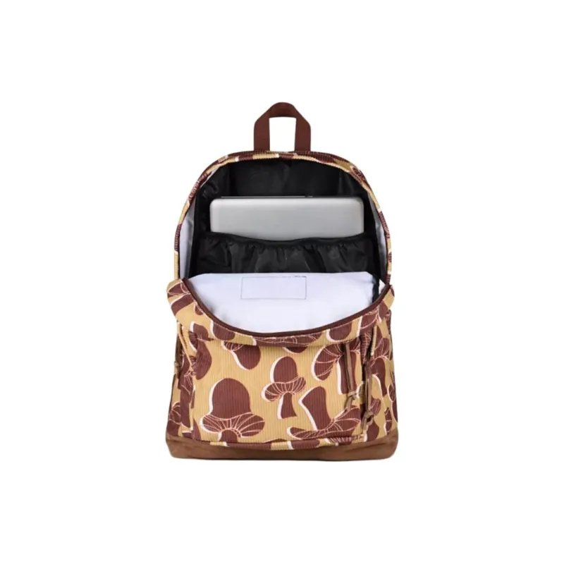 JanSport Corduroy Backpack Unisex Brown-3