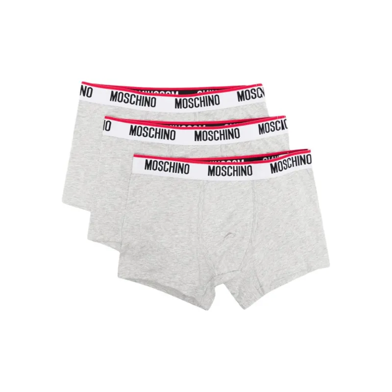 MOSCHINO Underpants Men's 3 Pack Gray-0