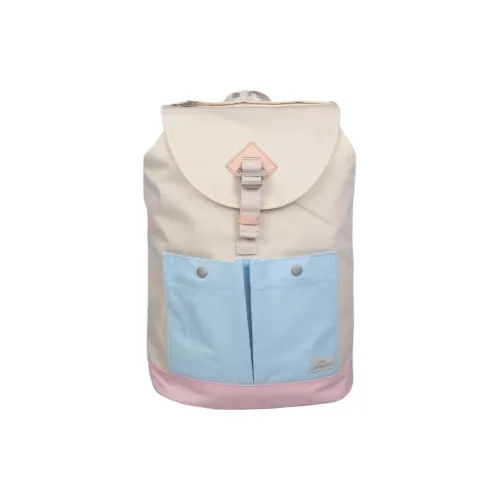 Doughnut Backpacks Cream With Ice Mountain And Cherry Blossom Colors