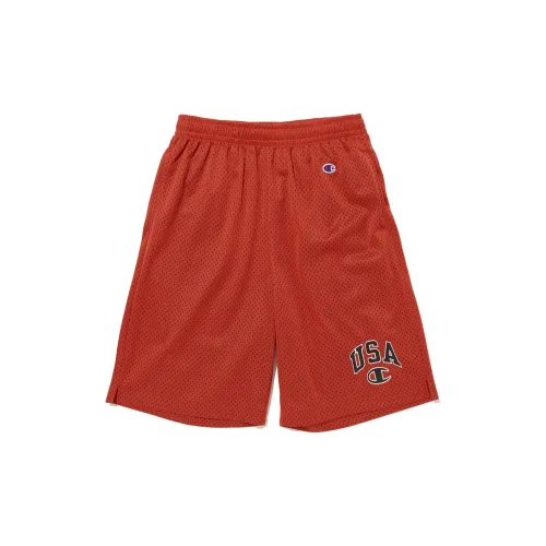 Champion Casual Shorts Men Red