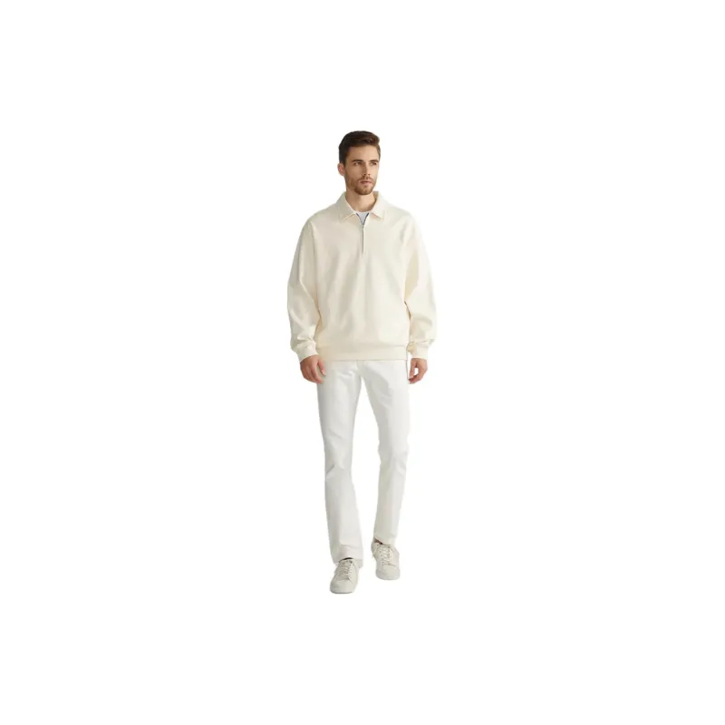 DANIEL HECHTER Sweatshirt Men's Ecru-2