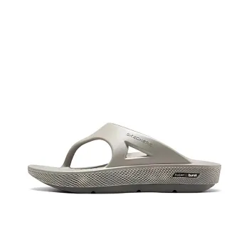 Skechers ON THE GO Abrasion Resistant Slip Resistant Flip Flops Men's Khaki