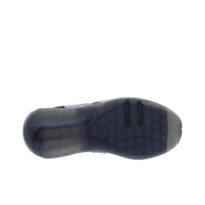 Nike Air Max Motif Cushioning Low Top Kids Lifestyle Shoes Black White Teenagers-3