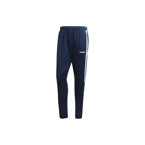 Adidas Knitted Sweatpants Men Dark Blue