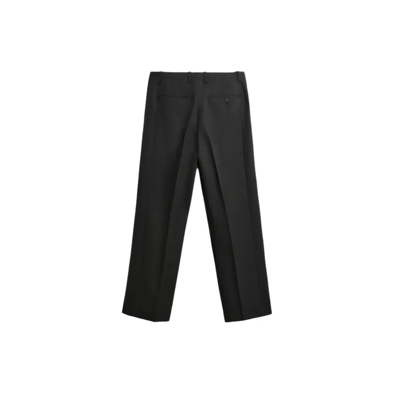 ZARA Casual Pants Men Black-1