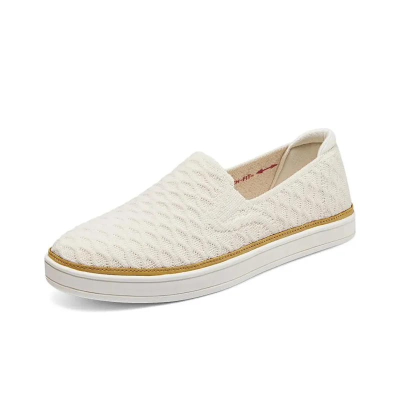 Skechers Slip Resistant Breathable Low Top Casual Shoes Women's Ivory-2
