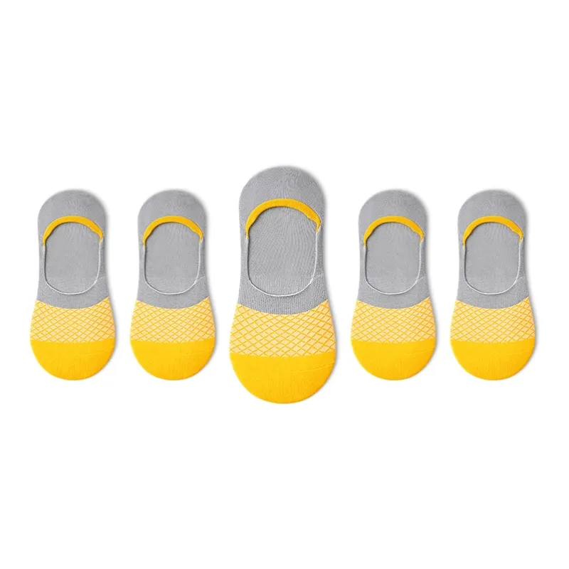 Taste The Color No Show Socks Men's 5 Pack-9