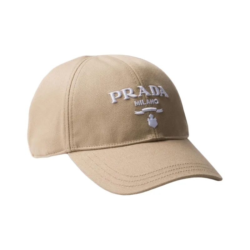 PRADA Drill Cotton Baseball Cap-1