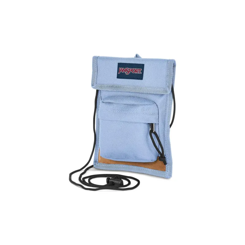 JanSport Suede Handbags Shoulder Bag Crossbody Bag Unisex Light Blue-1