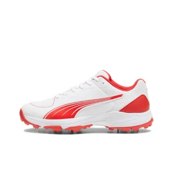 PUMA Spike 24.2 Anti-Slip Wear-Resistant Low-Top Training Shoes Men's White Red