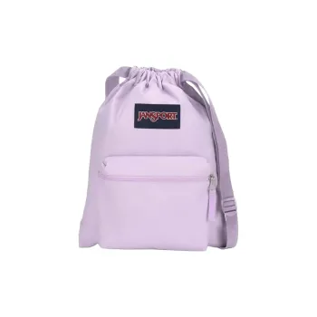 JanSport Recycled Polyester Backpack Unisex Light Purple