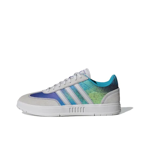 Adidas GRADAS CFLAC Skateboard Shoes Unisex Low-Top Gray Blue