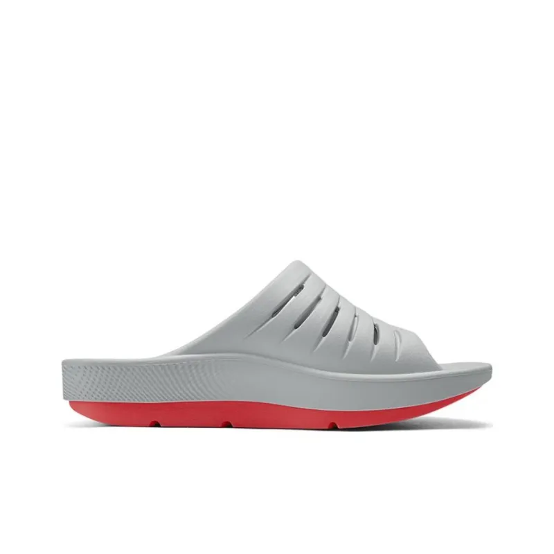 Skechers Quiet Slip Resistant Slide Slippers Women's Gray-1