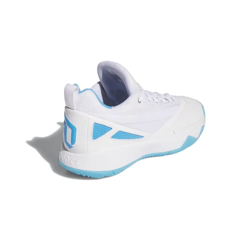 Adidas Dame Certified 2 Cloud White Blue Burst Silver Metallic-3