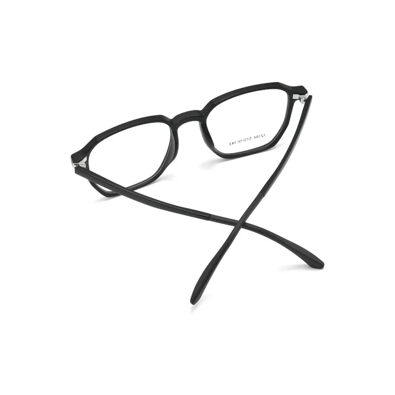 Cornstone TR/Memory Plastic Square Sunglasses Men's-2