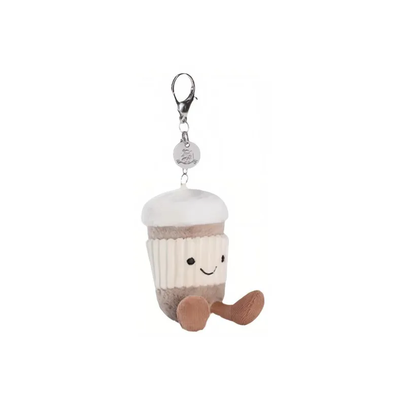 JELLYCAT Amuseables Coffee-To-Go Bag Charm-3