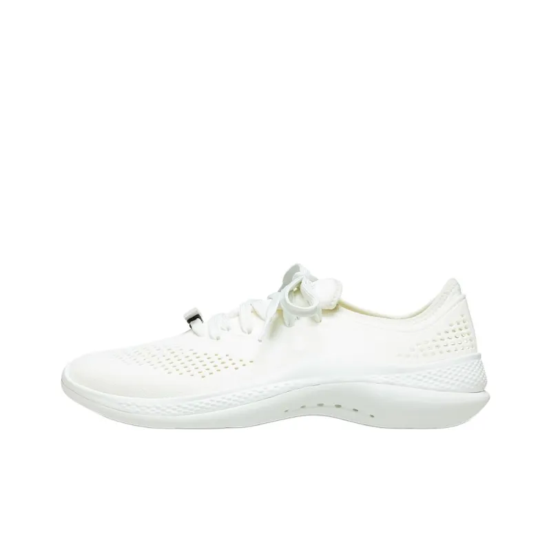 Crocs LiteRide Low Top Casual Shoes Men's White-0