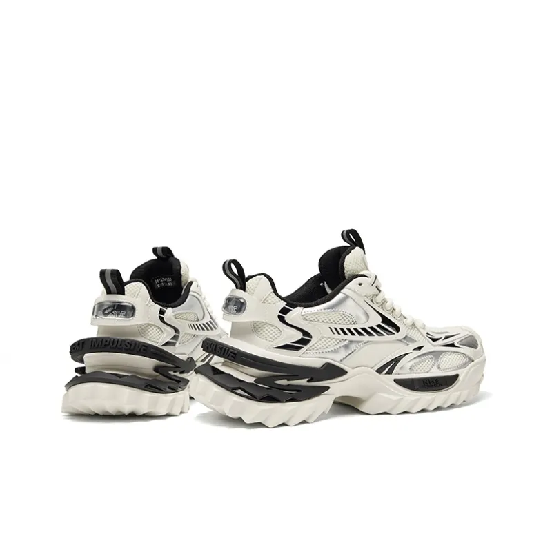 CHERYKALLY Coverage Support Low Top Chunky Sneakers Women's White-2