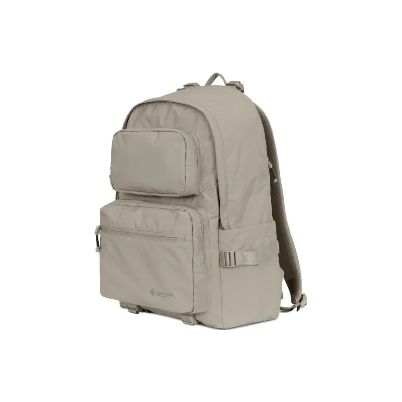 Snow Peak Nylon Hiking Bag Backpacks Unisex Yellow Gray-1