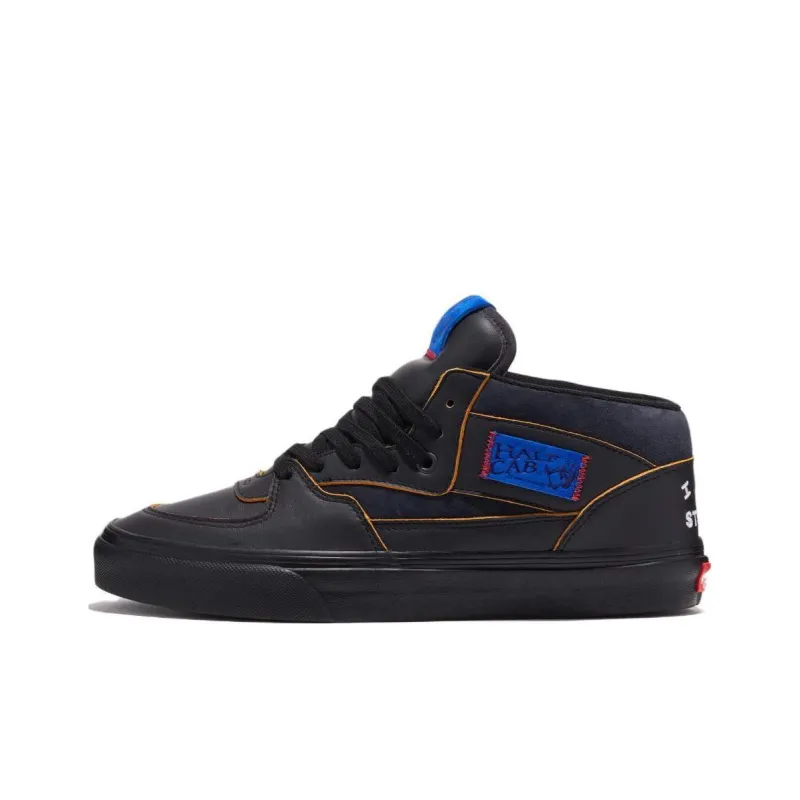 IAB STUDIO x Vans Cushioning Mid Top Skateboard Shoes Unisex Black-0