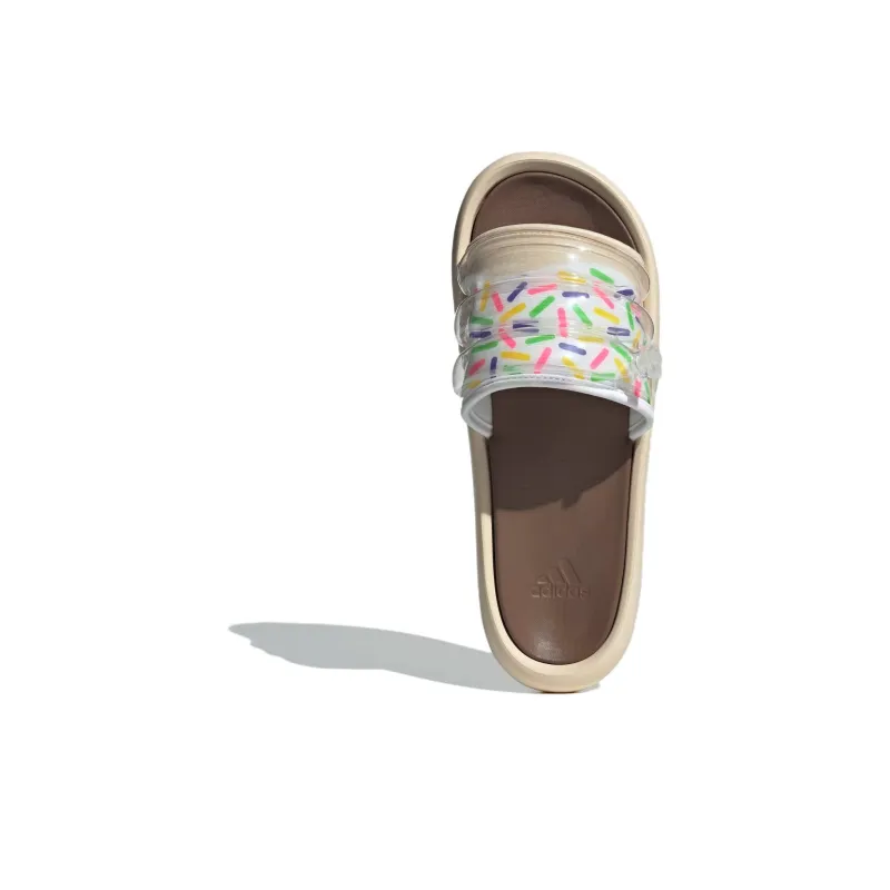 Adidas Zplaash Slides Crystal Sand Preloved Brown Cloud White-4