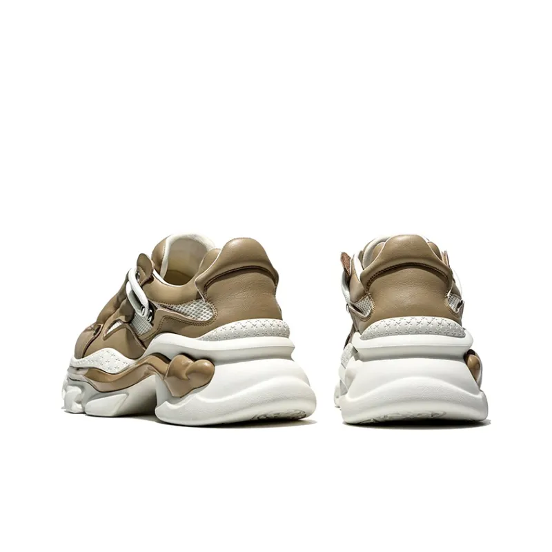 MOERBAI Cushioning Breathable Height Increasing Rebound Low-Top Casual Shoes Men's-9