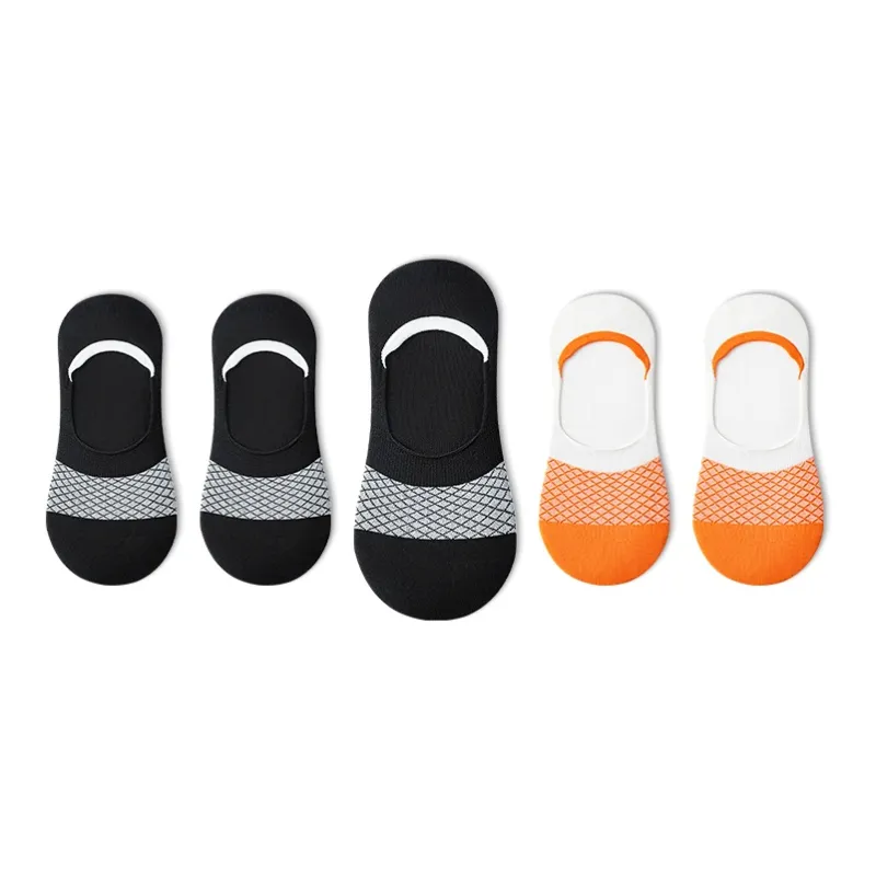 Taste The Color No Show Socks Men's 5 Pack-5