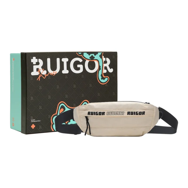 RUIGOR Fabric Fanny Pack Regular Unisex Multicolor-11