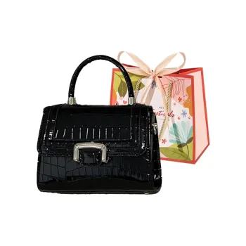 Cwatcun PU One Shoulder Handbags Regular Women's Black