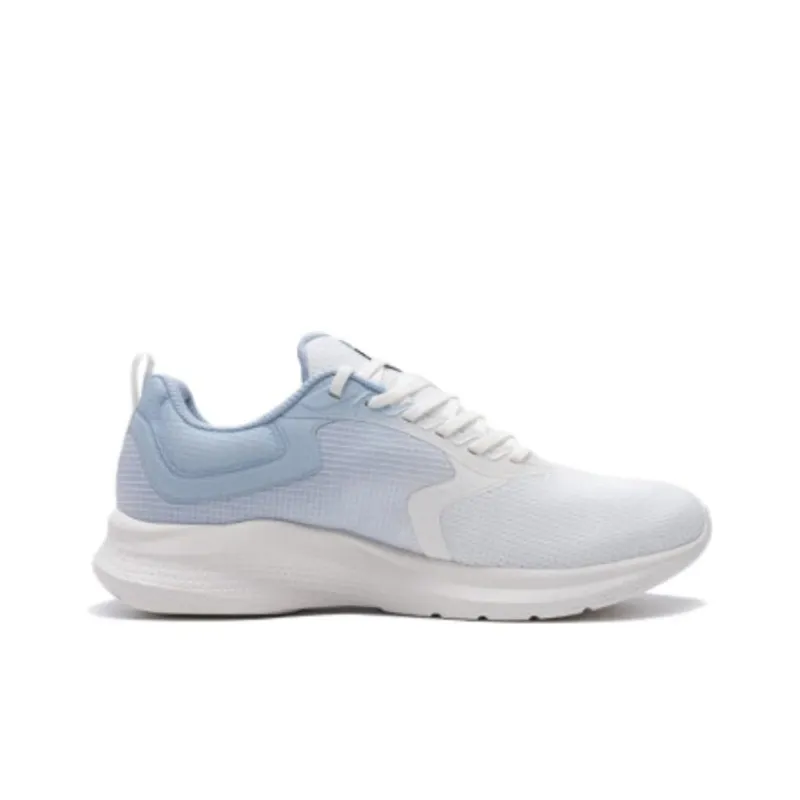 XTEP Cushioned Slip-Resistant Low-Top Casual Running Shoes Men's White Blue-1