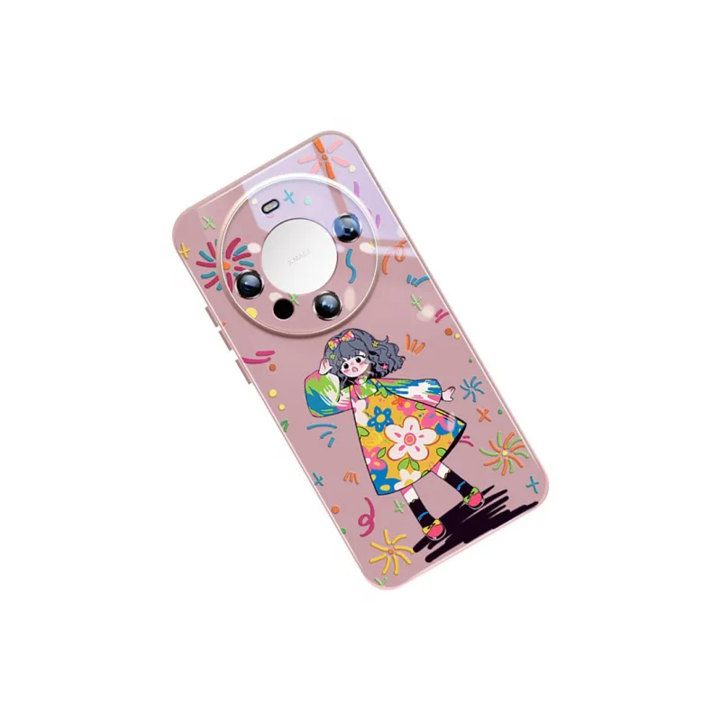 Sen Dog Glass Material Sense Of Premium Phone Cases Applicable To Huawei Mate60Pro/50/40-13