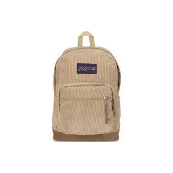 JanSport Corduroy Backpack Unisex Curry